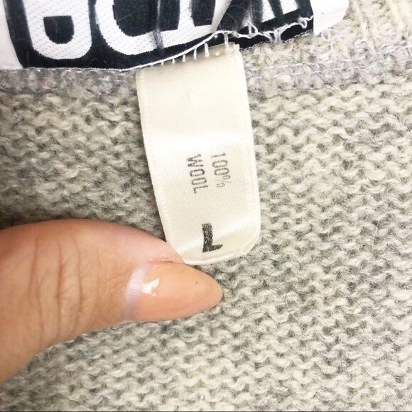 ACT III | Vintage Wool Argyle Cardigan Sweater L - Picture 7 of 10